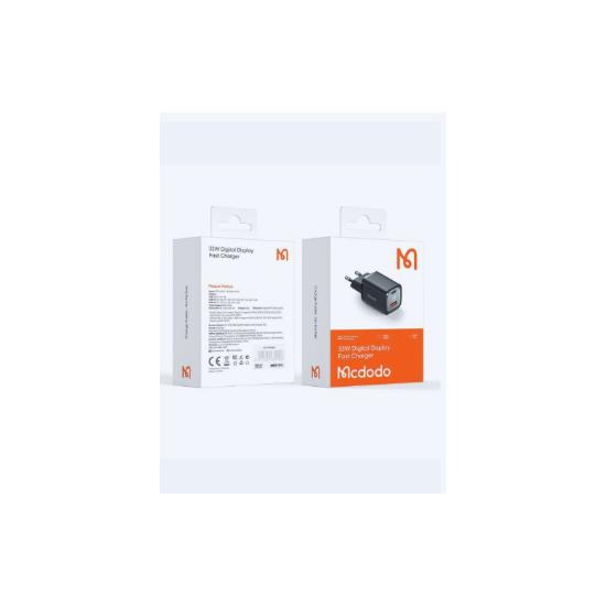 Mcdodo A+C Fast Charger, 2 Ports with Digital Display