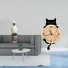 Parrot Statue Animal Sculpture Resin Indoor Decorative Figurine Desktop Ornament Wall Clock