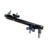 Adjustable Clamp Compatible with Standard Drum Stands for Adding Cymbals and Small Percussion Light Weight