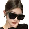 Retro Square Large Frame Sunglasses in Jelly Colors - Trendy Influencer Style