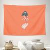 Ocean Mermaid Wall Tapestry Sea Wave Backdrop Coastal Home Decor Fantasy Art Mythical Creature Bedroom Aesthetic Dorm Room Decor