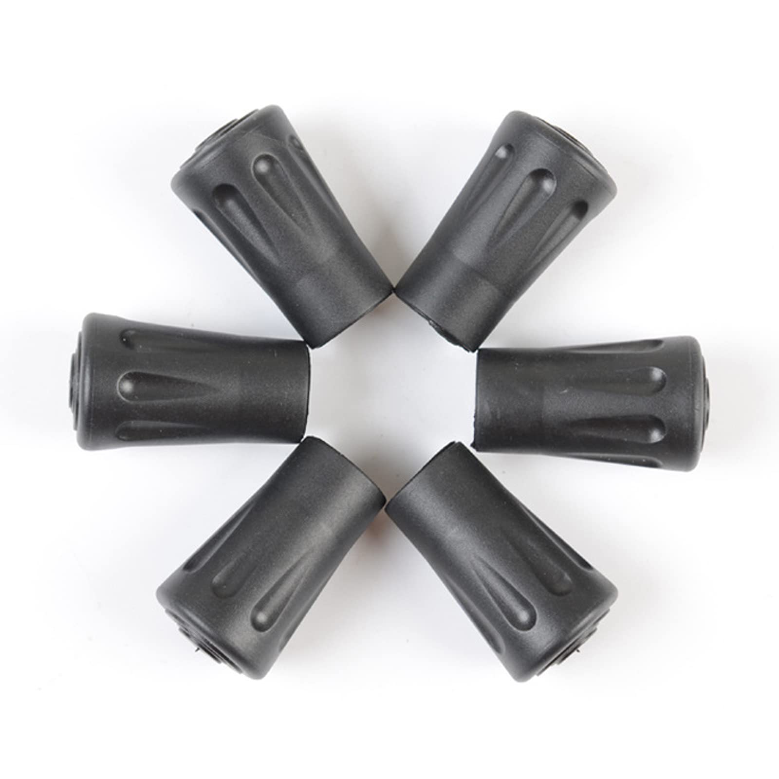 

Резиновый колпачок для треккинговой палки для защиты резиновых клемм для типа [набор 6] защита, противоскользящий колпачок, колпачок, замена,