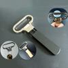 Manual Zinc Zinc Alloy Two-prong with Cover Wine Bottle Opener Kitchen Tool Wine Cork Puller Clip Corkscrew
