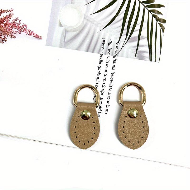 5 Pair Multi-color DIY Luggage Accessories Leather Hand-stitched Buckle Pair Strap Accessories Buckle