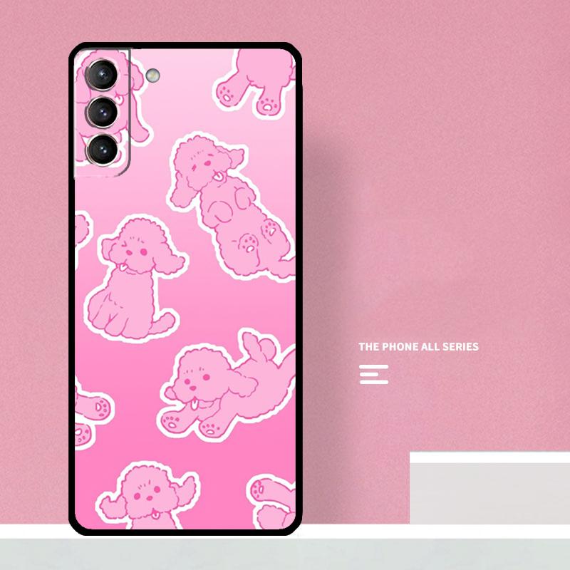Poodle Dog Phone Case For Samsung Galaxy S25 Ultra S20 S21 S22 S23 S24 Plus S9 S10 S24 FE Cover Coque