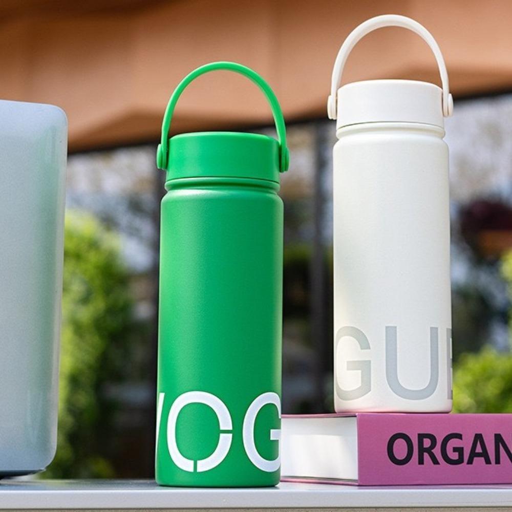 

Light Luxury Cold Insulation Bottle 550ml Thermal Bottle Durable Water Bottle School синій