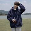 New Chinese National Wind Gray Hooded Sweater Men's New Autumn and Winter Loose Casual Clothes