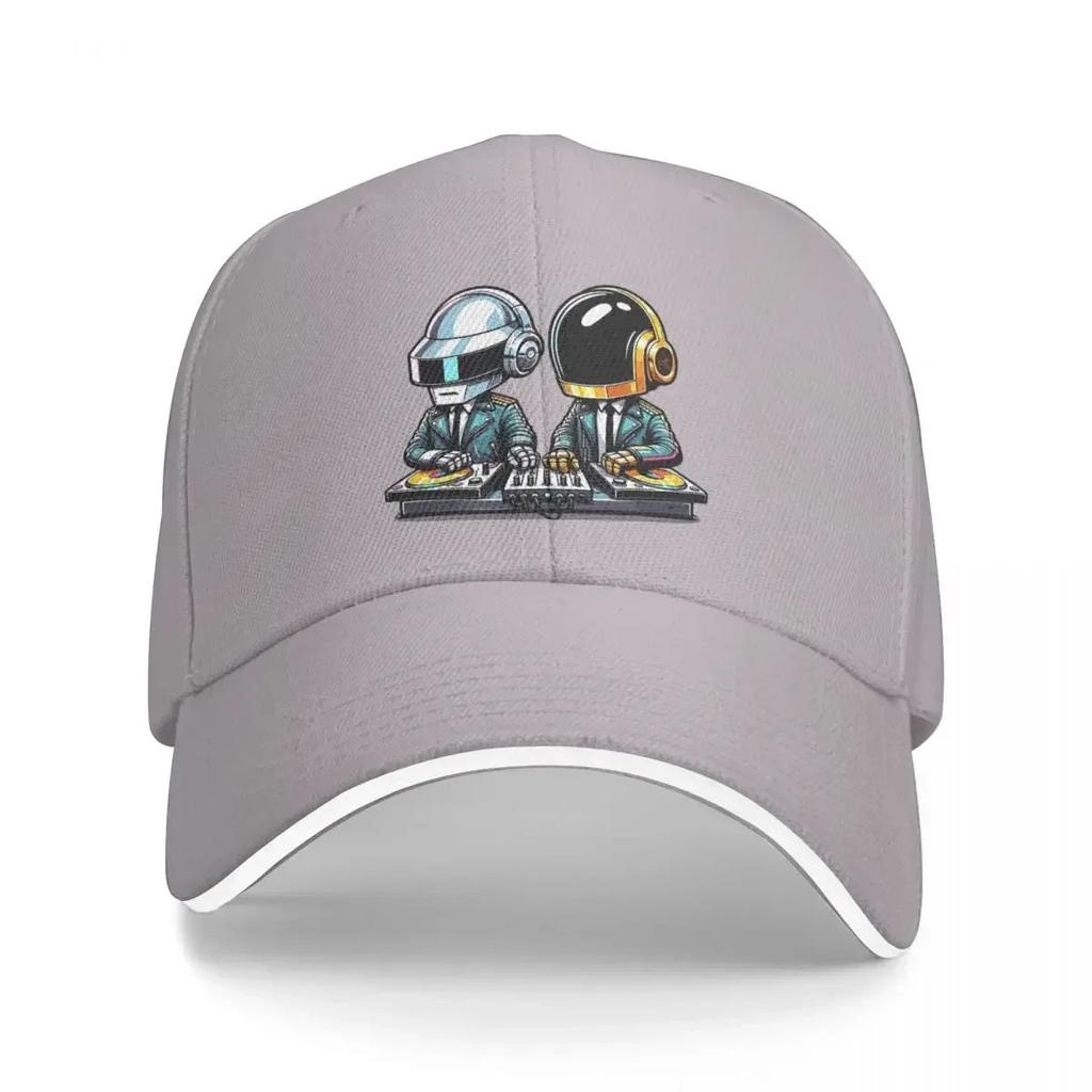 Daft Punk Hat Unisex HipHop Hats Sun Hat Golf Hats Breathable Snapback Caps Baseball Cap Summer