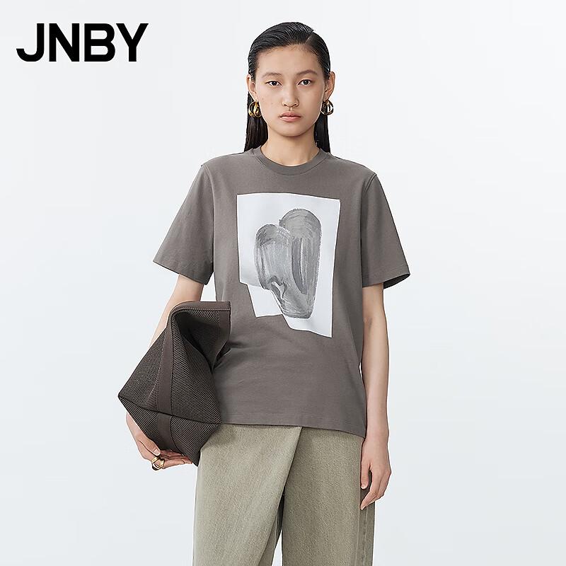

JNBY Women s City Graphic Cotton T-shirt S