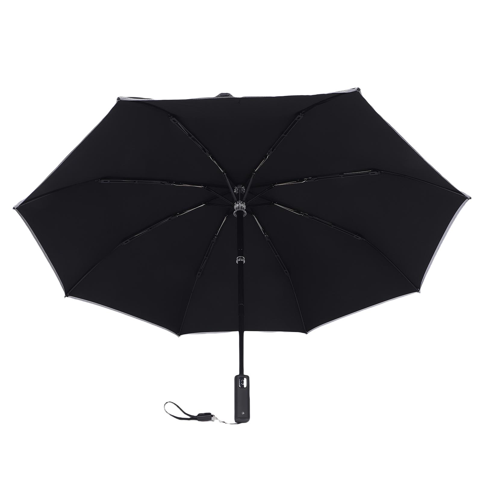 

Умный электрический зонт Автоматическое открытие и закрытие Перезаряжаемый Портативный Электрический Солнечный Зонт для Путешествий, Поездок на работу, Ежедневного использования