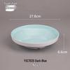 Creative Solid Color Melamine Plate – Faux Porcelain Round Tableware for Home or Hotel Use