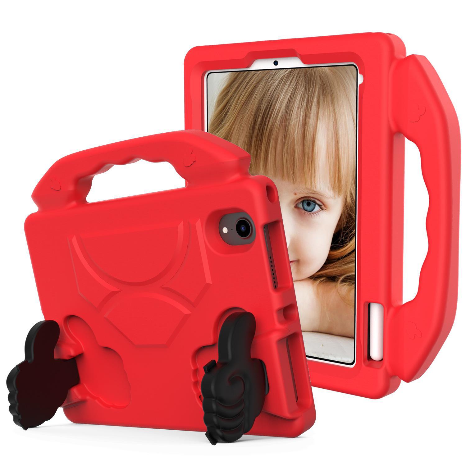 

Детский защитный чехол EVA для iPad Mini 6 (2021) - Чехол для защиты от падений For iPad Mini6/Mini7 красный