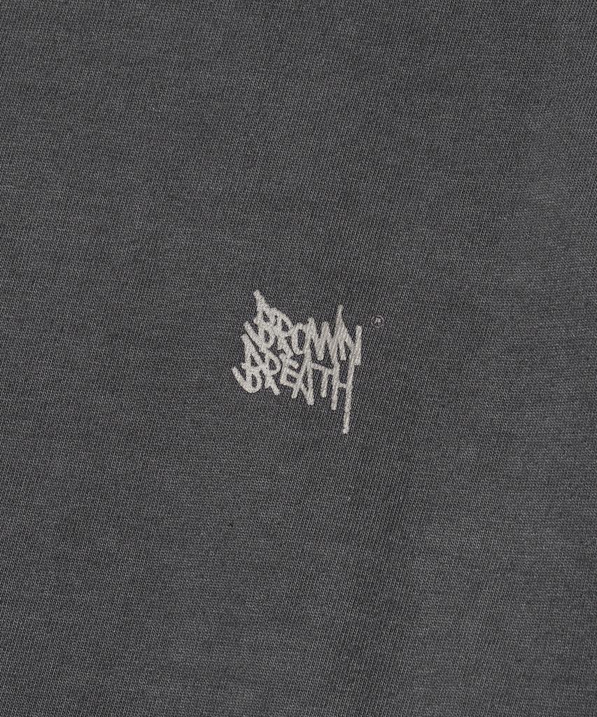 BROWNBREATH Tag Pigment Longsleeve - Charcoal
