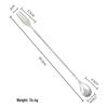 Shangqi Stainless Steel 30CM Fork-End Bar Spoon Set