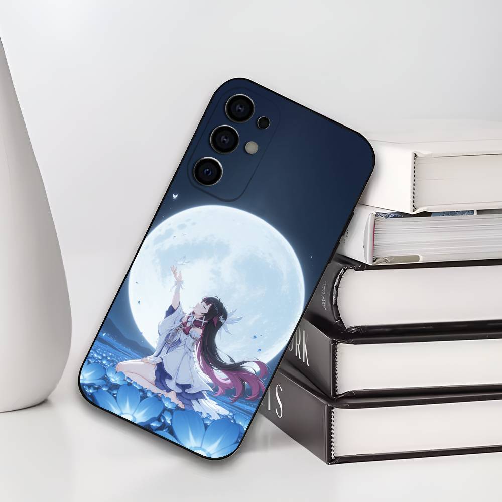 C-Columbina G-Genshin I-Impact Phone Case For Samsung S25,S24,S21,S22,S23,S30,Ultra,S20,Plus,Soft Silicone Black Cover