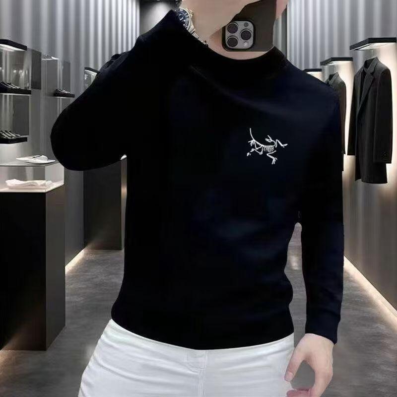 2025 Men's Trendy Autumn Printed Loose Casual Crew Neck Pullover