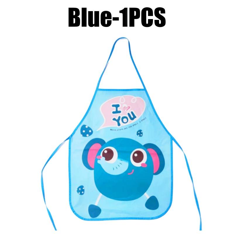 

Waterproof EVA Cartoon Art Smock for Kids Paint Apron for Nursery Craft Activities Stain Resistant Protective Coverall Children