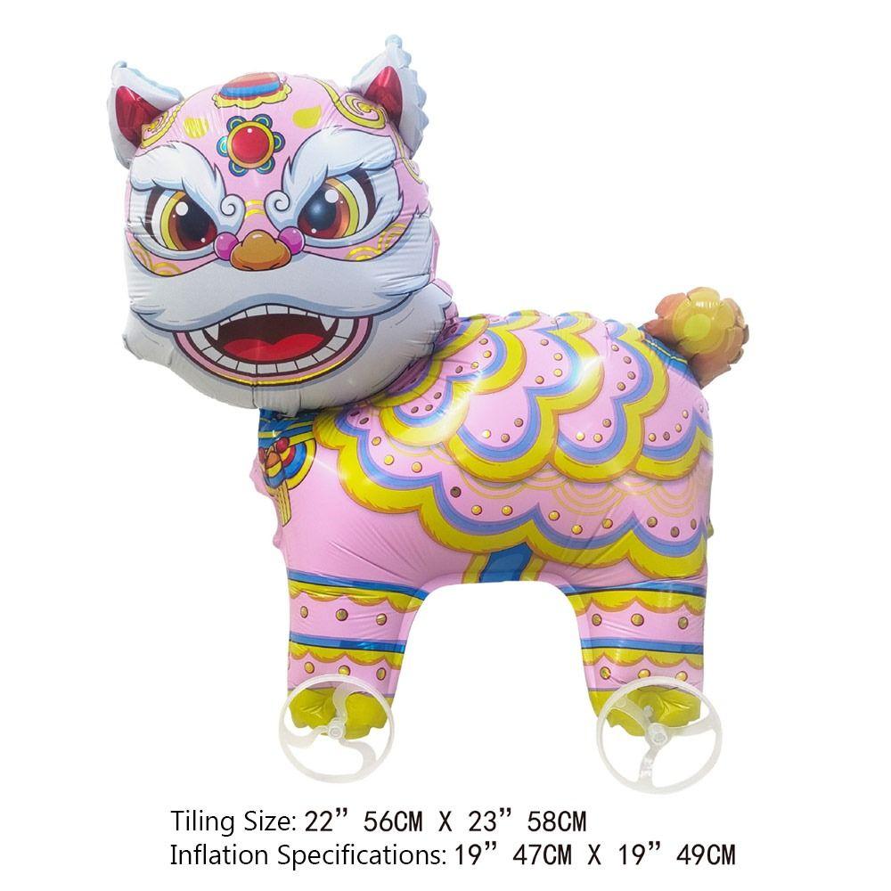 4D Design Laufballon Zeichentricktier Große Größe Zeichentrickballon Aluminiumfolie Elefant Stehballon Mit Rad