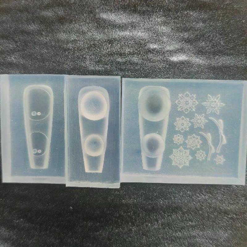 3D Silicone Mold Nail Art Mold Nail Charms Manicure Tool Nail Mold DIY Handicrafts Mould Nail Decoration Salon Supply