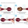 Digital Measuring Spoon Scale 0.1g Accurate 500g Capacity LCD Screen Portable Kitchen Food Scale for Baking Milk Powder Weighing
