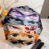 Japanese-style cartoon Demon Slayer Kamado Tanjiro & Kamado Nezuko umbrella including home travel and outdoor activities Multi functional umbrella 35
