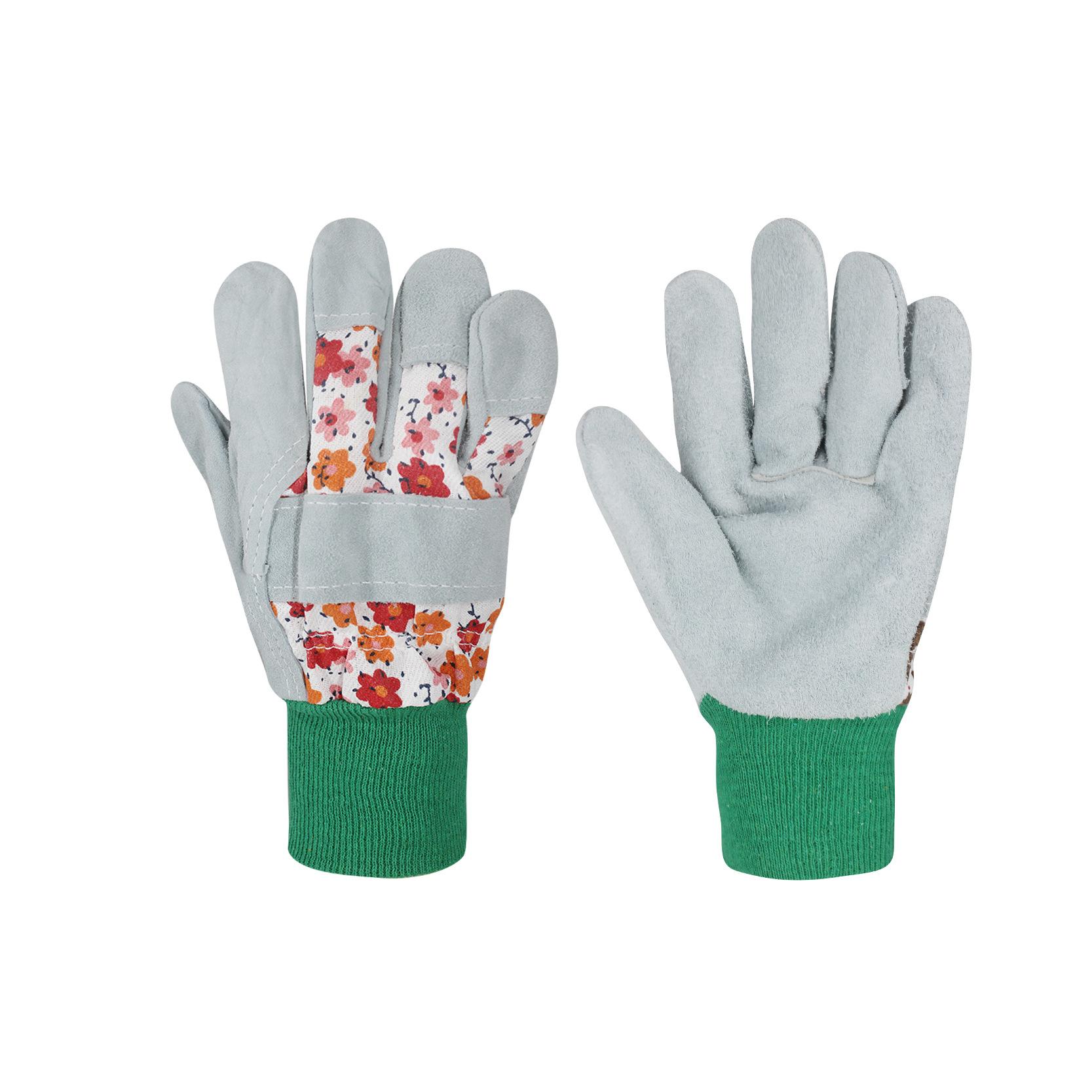 Work Gloves Gardening Gloves Labor Protection Wear-resistant Anti-puncture Anti-cut Garden Gloves L