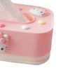 Cute Lift Tissue Box Rectangular Plastic Free Adjustable Lift Lifting Tissue Box for Bedroom Living Room