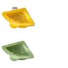 Magnetic Triangle Kitchen Sink Draining Basket for Food Scraps and Storage