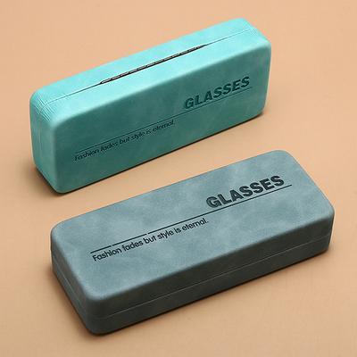 1 Τμχ Ορθογώνια Δερμάτινη Φορητή Αντι-Στρες Σκληρή Θήκη Γυαλιών Προστατευτικό Γυαλιών Αποθήκευσης Γυαλιών Ηλίου