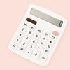Office Calculator Accurate Portable Battery Powered Bright Color 12-Digit Solar Calculator Home