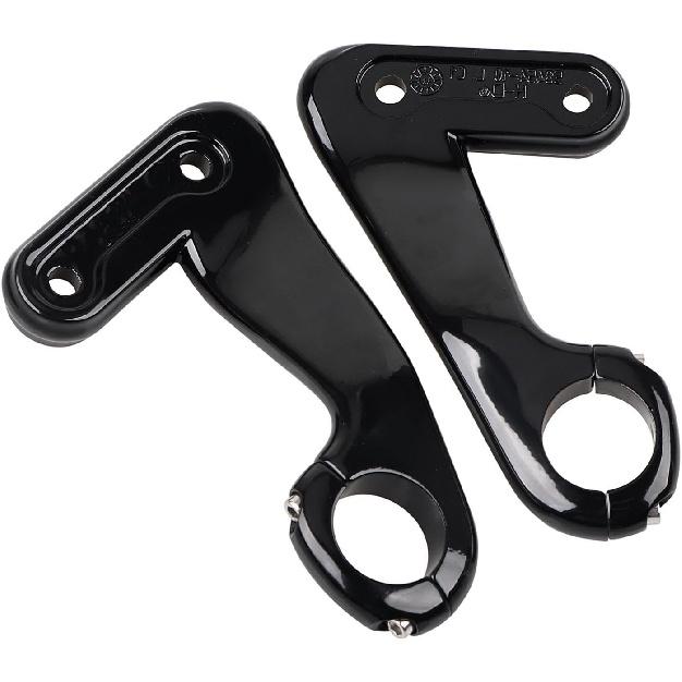 

Black Fairing Support Bracket Mount Mounting Kit Fit For Harley Road Glide Ultra FLTRU/Custom FLTRX 2010-2013 Vivid Black