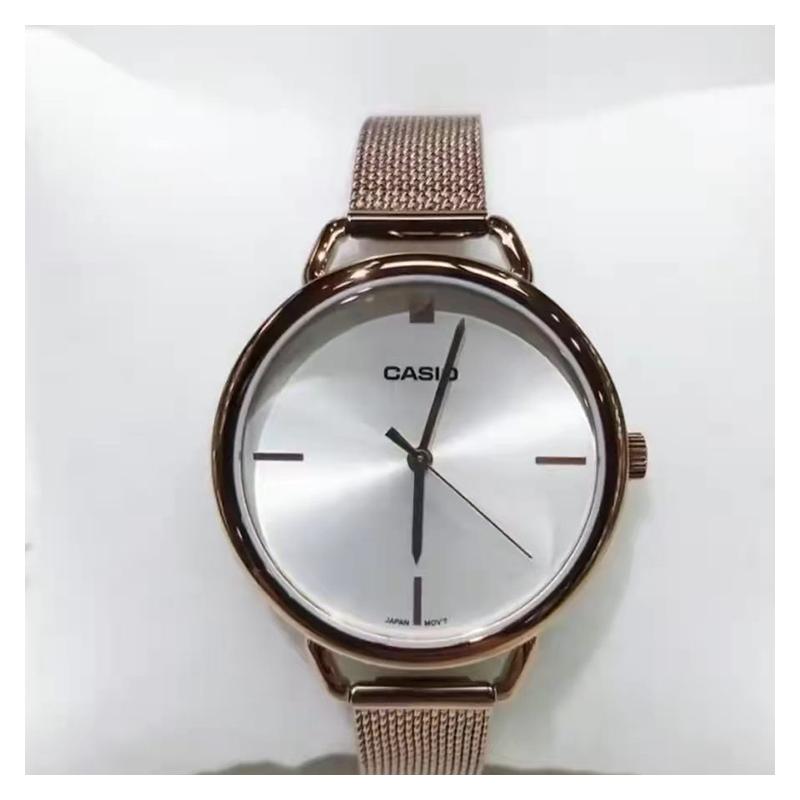 Casio STANDARD Series DRESS Series Fashion Trend Business Casual Classic Pointer Display Timing Status Adjustable Buckle Quartz LTP-E415MR-7CDF