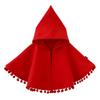 Mecoyas Baby Kapuzenponcho Umhang Cape für Rotes Kaltes Wetter Babyparty Geburtstagsgeschenk Poncho, Kindermantel, Kinder Mädchen, Kapuzenpullover, Halloween,