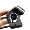 1 Pair Bicycles Throttle Grip LCD Display Battery Indicator Lever 6 Core with Switch Non-slide Handlebar Conversion