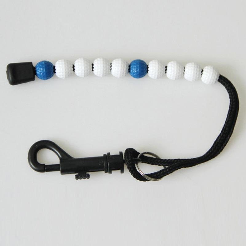 Lightweight ABS Plastic Golf Ball Bead Putt Counter for Men Women Outdoor Sports