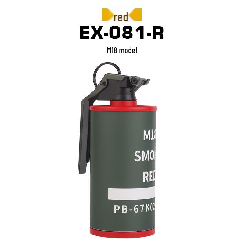 M18 Smoke Grenade Ejectable Pull Ring Prop for Cosplay & Storage