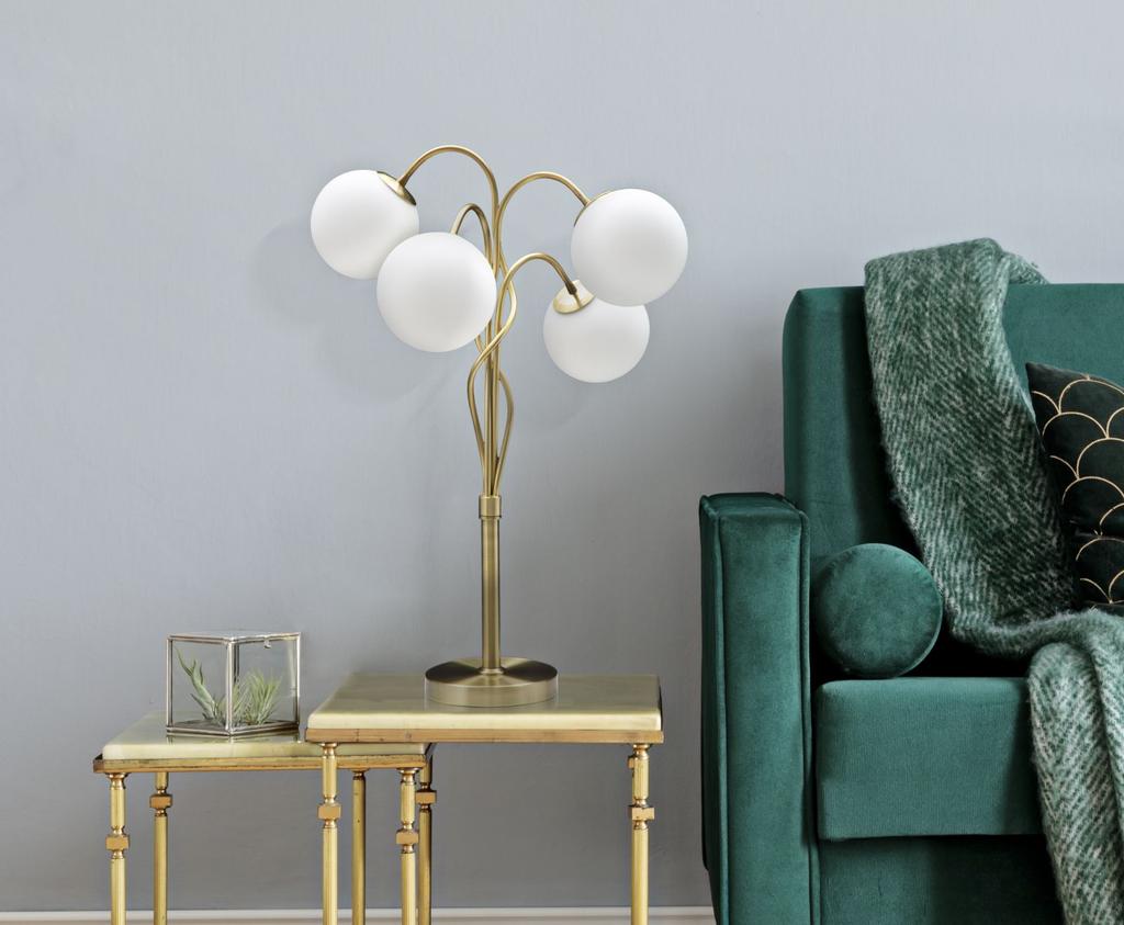 Table Lamp Glamy 4 Light Cm Ø 53X74