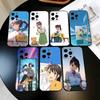 Süße S-Suzume Anime Handyhülle Für iPhone 17, 16,15,14,13,12,11 Plus,Pro Max, Andere Weiche Schwarze Hülle