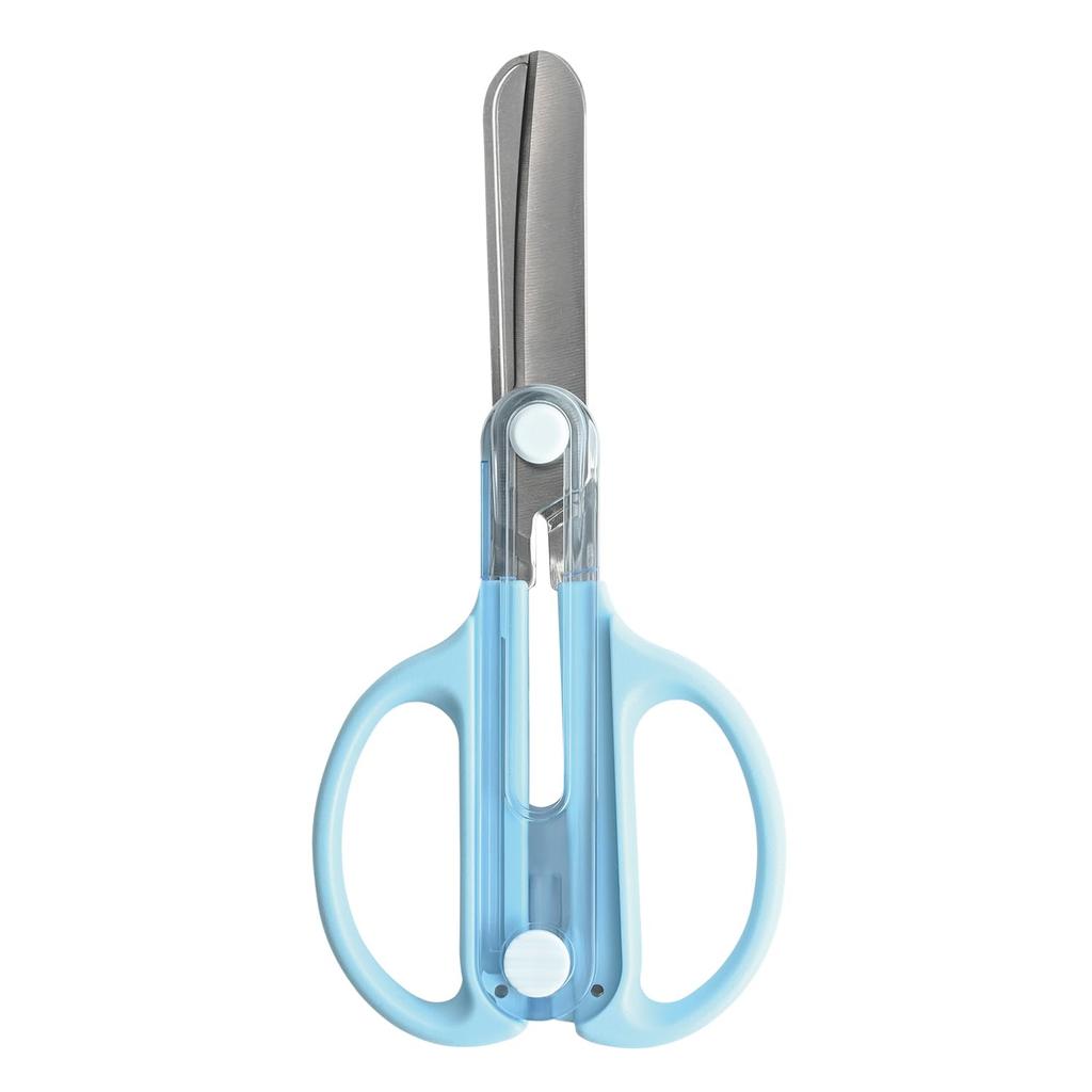 Kutsuwa Kwtra Safety Scissors Left-Handed Light Blue SS122L