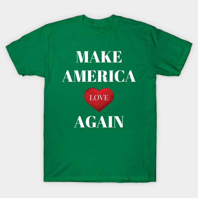 Unisex Fashion TShirt Make America Love Again Print TShirt Plus Size S-5XL T-Shirt 100%Cotton Tops O Neck Short Sleeve Tees