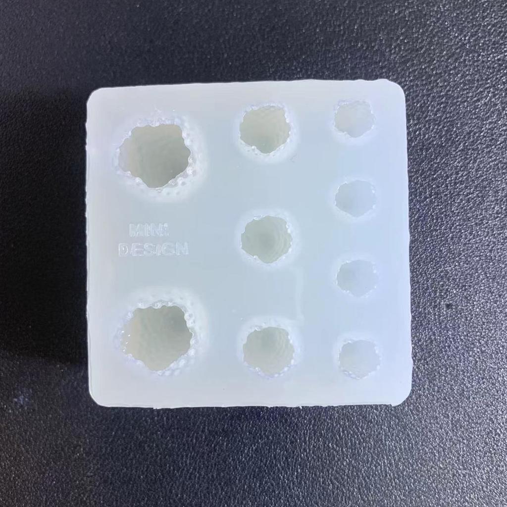 Cherry Fruit Cream Parts Quicksand Necklace Mold Resin Art Mold Necklace Silicone Mold Epoxy Resin Keychain Pendant Mold