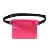 Transparent Waterproof Waist Bag Large Capacity 3 Layer Protection Swimming Bag With Waist Strap Multi-Layer Seal