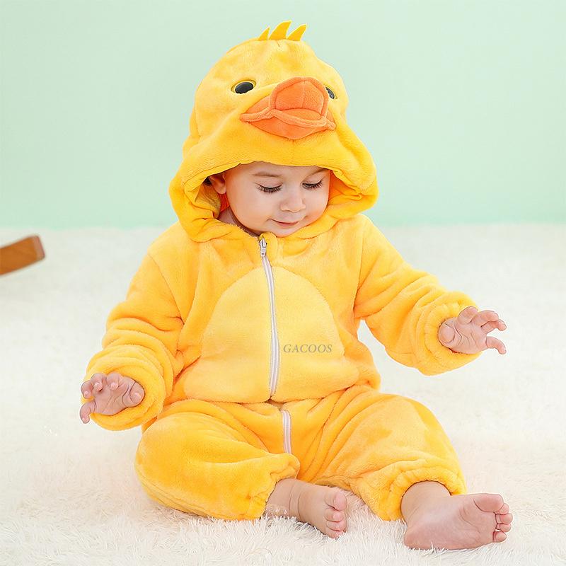 0 1 2 3 4 Years Kigurumi Pajamas for Toddler Baby Clothes Children Outfits Infant Dinosaur Unicorn Cat Monkey Cosplay Costumes