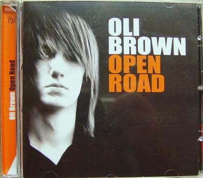 CD BROWN, OLI - Open Road  RUF1139 Ruf Records 2008 Japan Rock Used