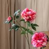 27.2 Inch Luxury Peony Artificial Flower for Home Decor Dining Room Table Photography Prop
