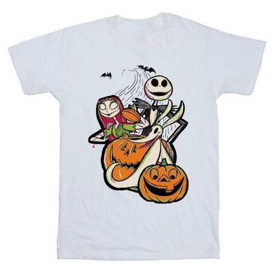 The Nightmare Before Christmas Flickor Pumpa Bomulls-T-shirt