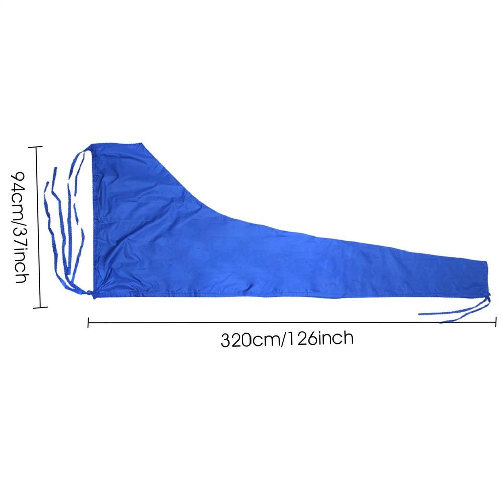 Mainsail Boom Cover Boat Sail Cover Boom Sail Cover Waterproof Anti UV Sunshade Boom Sail Cover Dust Cover
