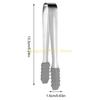 KX4B Set of 10 Practical Ice Tongs Bread Clamps Convenient Ice Tongs