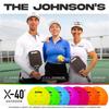 Franklin Sports X-40 Pickleball Balls, Outdoor Optic Yellow, USAPA Approved, US Open, Pack of 3 [Officially Imported from Japan]