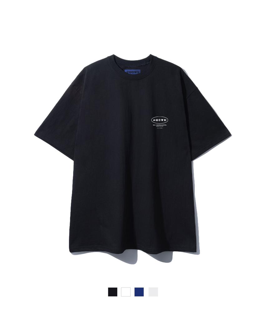 ALLIOWN A/L Basic Circle Oversized Short Sleeve T-Shirt (Gos2-4Al018)
